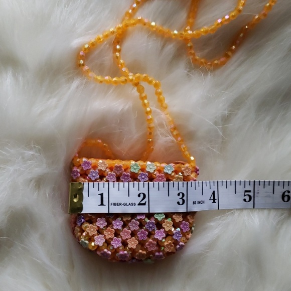🌼Vintage Tiny Beaded Purse🌼 - Picture 3 of 3